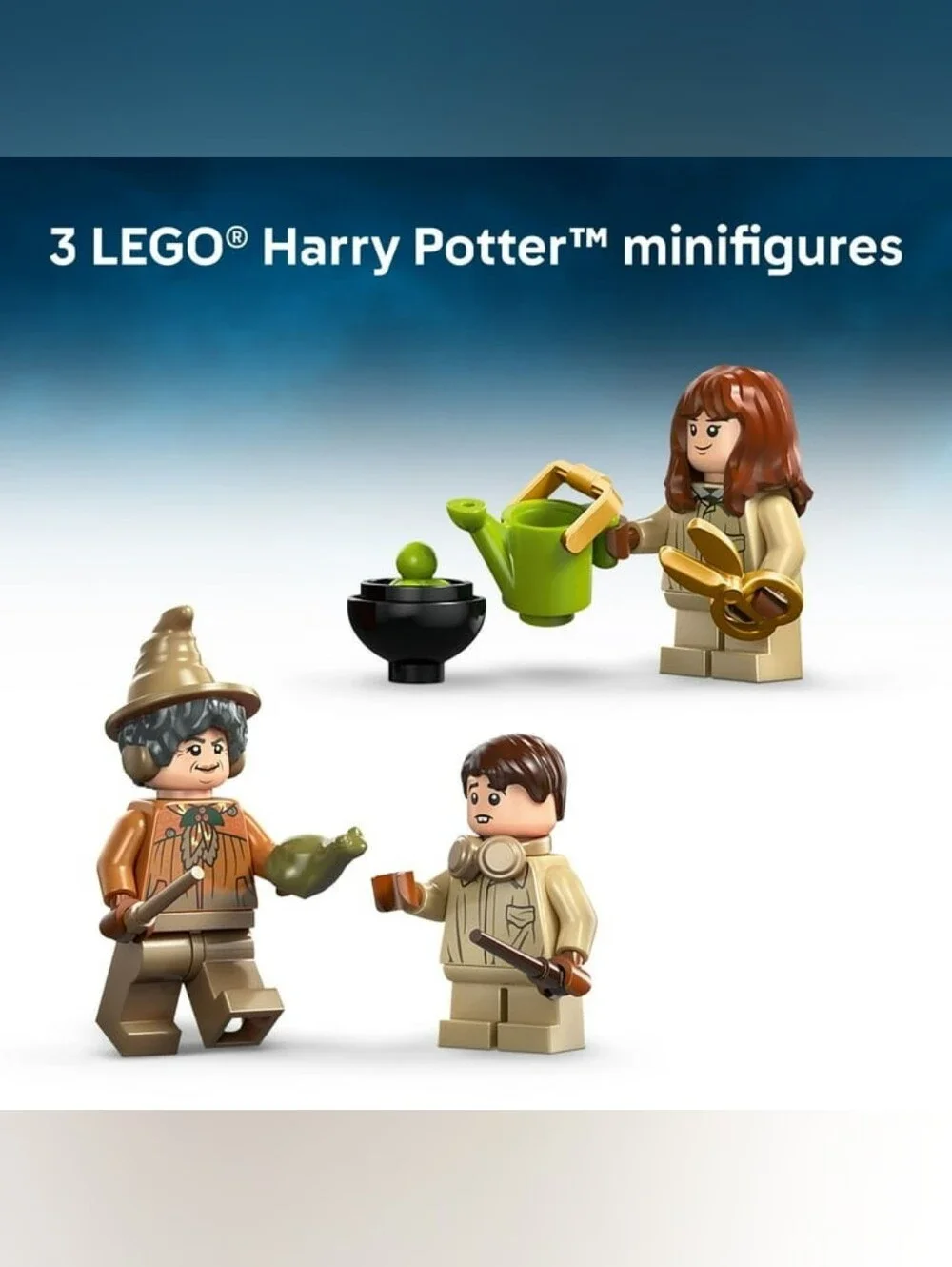 NIB LEGO Harry Potter Hogwarts Castle Herbology Class 76445 Set- Warner Bros HTF